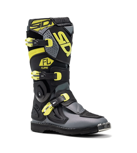 Детски мотокрос ботуши SIDI FLAME GREY/LIME