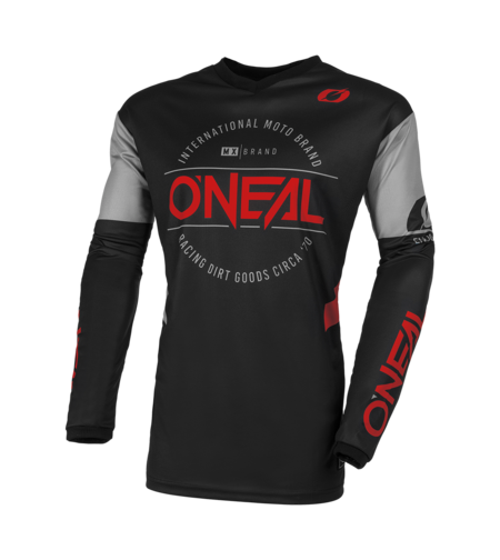 Мотокрос блуза O'NEAL ELEMENT BRAND V.23 BLACK/RED
