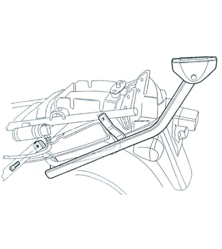 Монтажен комплект за куфари SHAD TOP MASTER SUZUKI GSX750/600 F 98