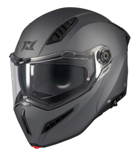 Отваряема каска AXXIS GHOSTFIGHTER SV A12 GREY MATT