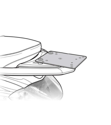 Монтажен комплект за куфари SHAD TOP MASTER PIAGGIO LIBERTY '05-19