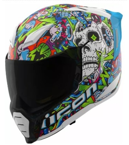 Каска ICON Ultraflite Doodle 3 MIPS® BL