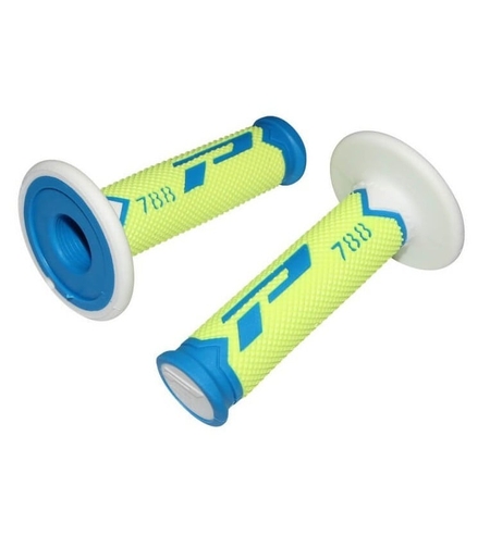Мотокрос ръкохватки PROGRIP TRIPPLE Density 788 BLUE/YELLOW/WHITE