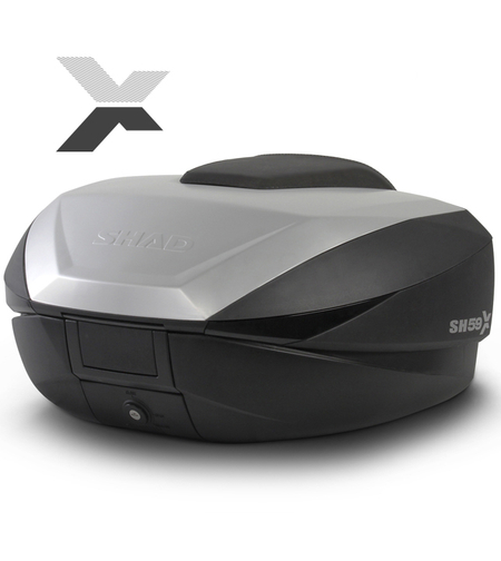 Мото куфар SHAD SH59X ALUMINIUM