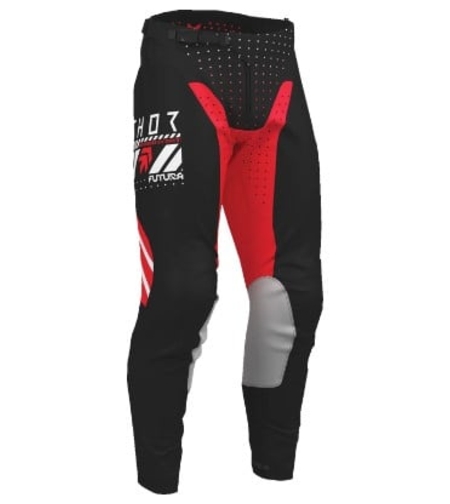 Мотокрос брич THOR LAUNCHMODE FUTURA BLACK/RED
