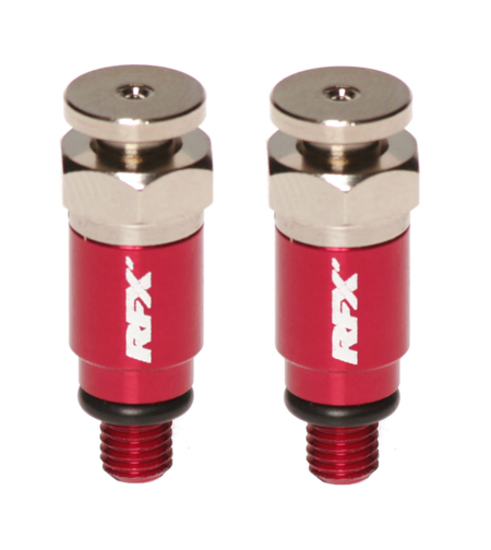 Обезвъздушители за вилка RFX Pro M5x0.8 (Red) Kayaba/Showa RR 250 2T RACING