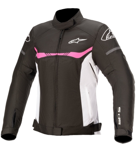 Дамско мото яке ALPINESTARS T-SPS WATERPROOF BLACK/WHITE/FUCHSIA