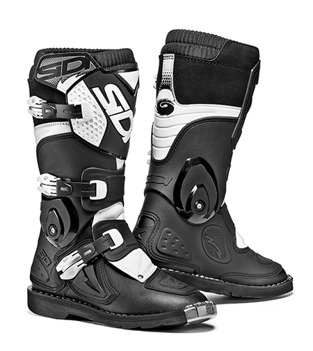 Детски мотокрос ботуши SIDI FLAME BLACK-WHITE