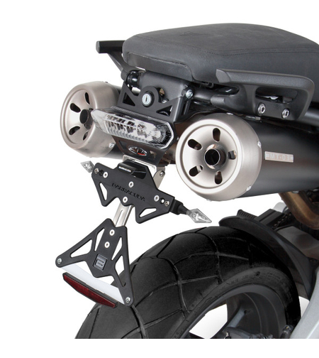 СТОЙКА ЗА НОМЕР С ВГРАДЕНА ЗАДНА СВЕТЛИНА BARRACUDA Yamaha MT-03 2006-2014