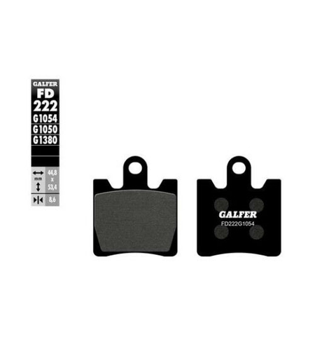 Предни мото накладки Galfer SEMI METAL FD222G1054