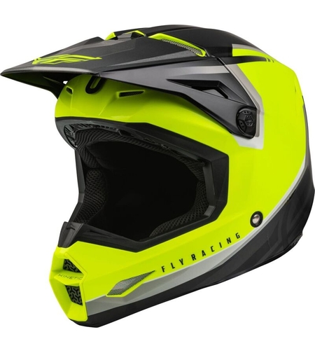 Мотокрос каска FLY RACING Formula Kinetic Vision-Black/Hi-Viz