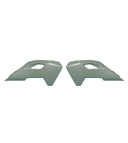 Пластмасови капаци за радиатор RACETECH Radiator Covers HUSQ TC 65 24-25 (Grey)