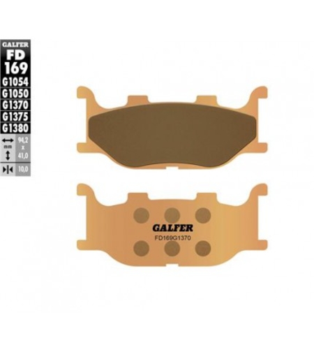 Предни мото накладки Galfer SINTERED COMPOUND FD169G1370