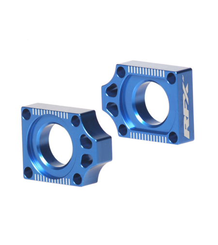 Блок втулка за задна ос RFX Pro Rear Axle Adjuster Blocks - Blue YZ 125/250