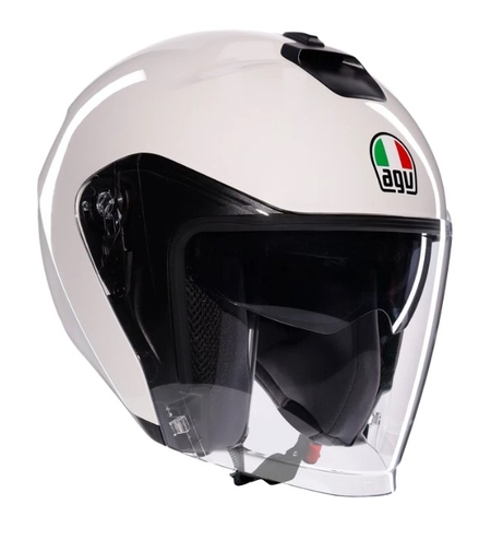 Каска за скутер AGV IRIDES MONO MATERIA WHITE