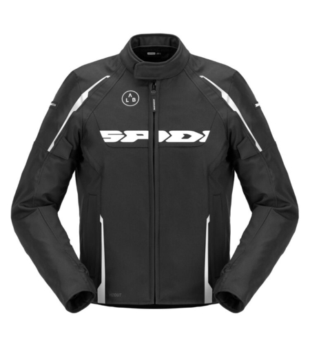 Текстилно мото яке SPIDI DRAGON H2OUT BLACK/WHITE