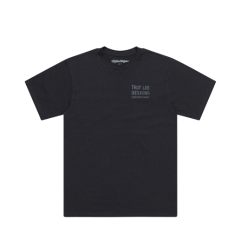 Тениска TROY LEE DESIGNS Paint Shop - Black