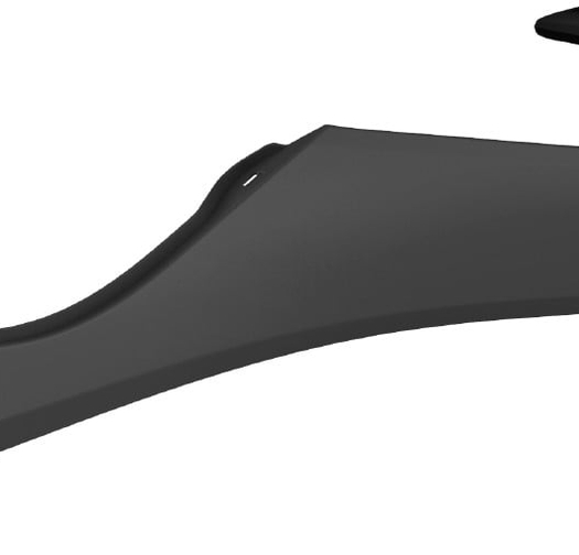 Пластмасови капаци за радиатор Polisport КТМ SX /SX-F - 2019-21 Black/Nardo Grey