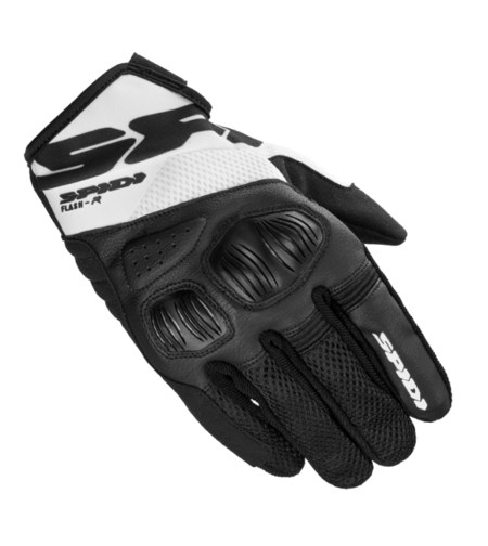 Мото ръкавици SPIDI FLASH-R EVO BLACK/WHITE