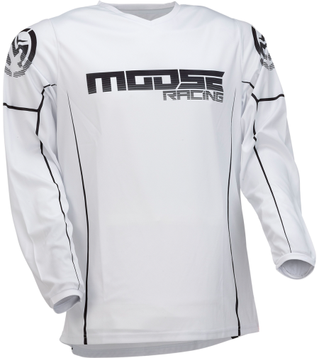Мотокрос блуза MOOSE RACING QUALIFIER WHITE/BLACK