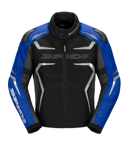 Текстилно мото яке SPIDI RACE-EVO H2OUT Black/Blue/Silver