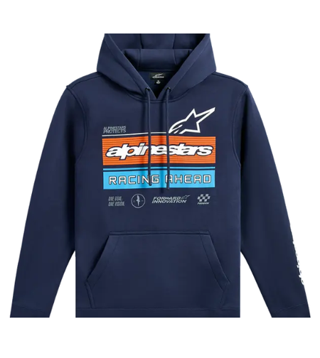 Мото суитшърт ALPINESTARS HARKEN NAVY