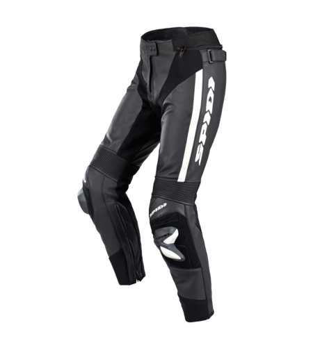 Дамски кожен мото панталон SPIDI  RR PRO 2 Black/White