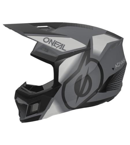 Мотокрос каска O'NEAL 3SERIES VISION BLACK/GRAY V.24