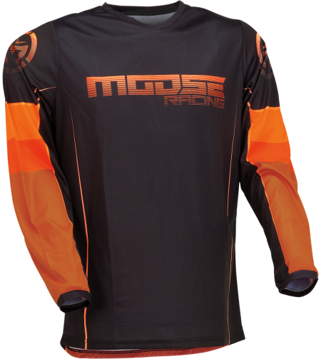 Мотокрос блуза MOOSE RACING QUALIFIER ORANGE/GRAY