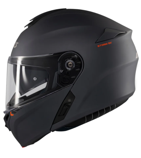 Отваряема каска AXXIS STORM S SV SOLID A2 TITANIUM