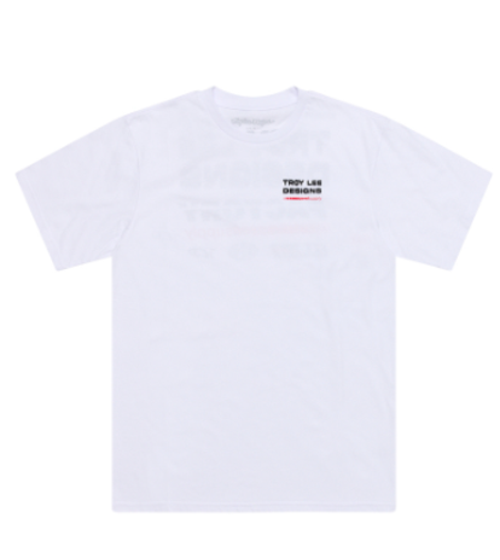 Тениска TROY LEE DESIGNS Factory - White