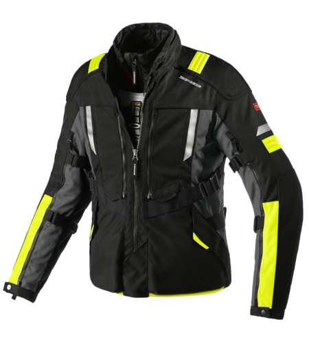 Текстилно мото яке SPIDI MODULAR YELLOW FLUO