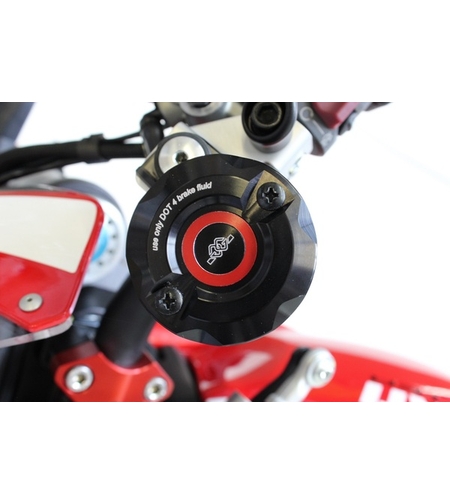 Капак спирачна течност GILLES Master Cylinder Reservoir Cover Black RS 660 ABS