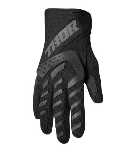 Детски мотокрос ръкавици THOR YOUTH SPECTRUM BLACK