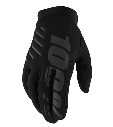 Мотокрос ръкавици 100% BRISKER BLACK