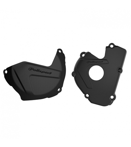 Комплект предпазители за двигател KAWASAKI KX250F  2017-21 BLACK