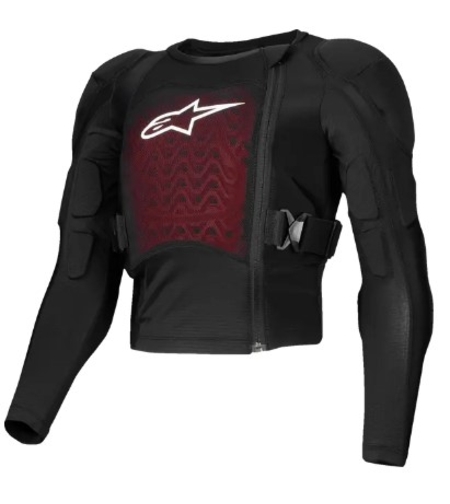 Детска ризница ALPINESTARS BIO-PLASMA LT BLK/WHT