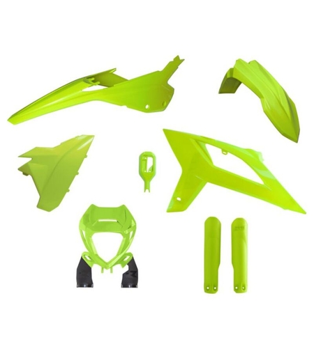 Комплект пластмаси RACETECH BETA RR Neon Yellow