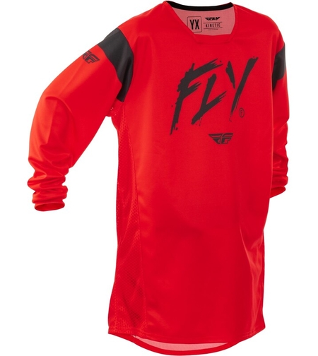 Детска мотокрос блуза FLY RACING Kinetic Stoke- Red/Black 2025