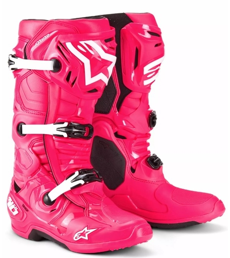 Мотокрос ботуши ALPINESTARS TECH 10 LIMITED EDITION Diva Pink