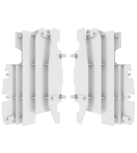 Преден предпазител за радиатор POLISPORT HONDA CR125 CR250 - 2005-07 - WHITE