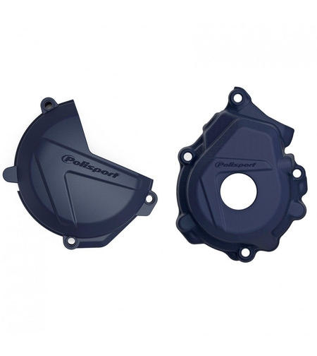 Комплект предпазители за двигател KTM SXF/XCF 250/350 HUSQ FC 250/350 2016-22 BLUE