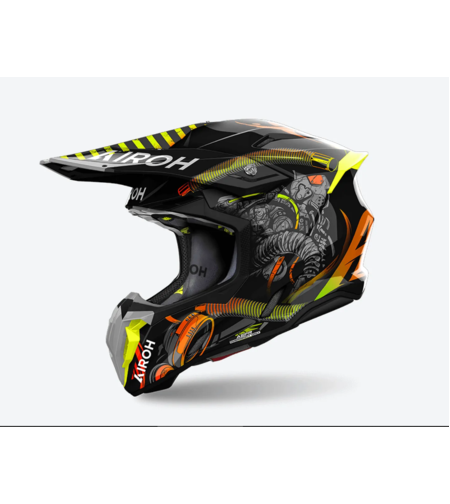 Мотокрос каска AIROH TWIST 3 TOXIC GLOSS