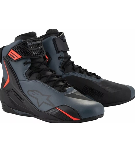 Мото боти ALPINESTARS FASTER-4 BLK/GRY/RD