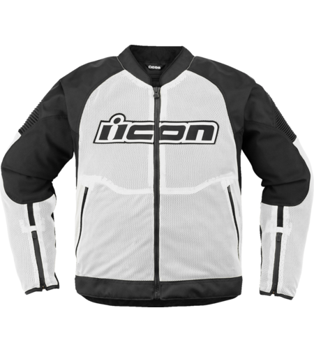 Мото яке ICON Overlord3 Mesh™ WHITE