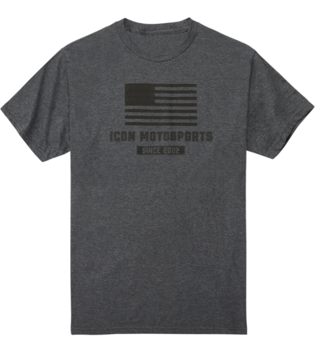 Мото тениска ICON OGP - CHARCOAL