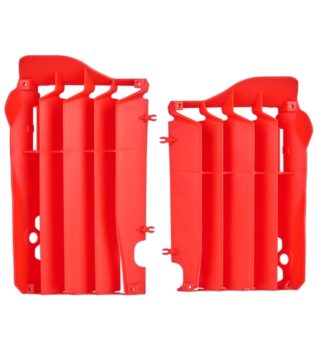 Преден предпазител за радиатор POLISPORT HONDA CRF250R (14-15) RED