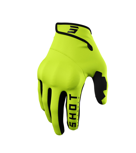 Мотокрос ръкавици SHOT Trainer Ce 2.0 Neon Yellow