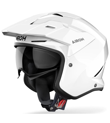 Kаска за скутер AIROH Kombakt WHITE Gloss