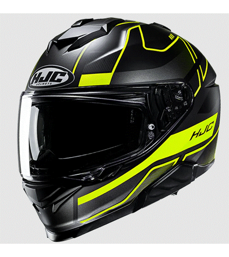 Каска HJC i71 IORIX NEON YELLOW